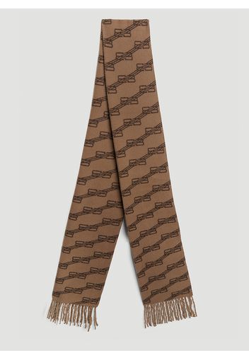 Bb Monogram Scarf - Mann Schals One Size