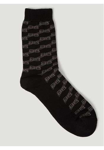 Bb Monogram Socks - Mann Socken L