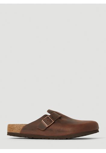 Boston Oiled Leather Mules -  Slipper Eu - 36