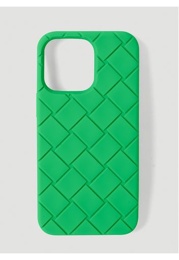 Intrecciato Iphone 13 Pro Case - Mann Tech One Size