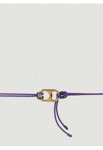 Ring Pull Braided Belt - Frau Gürtel One Size