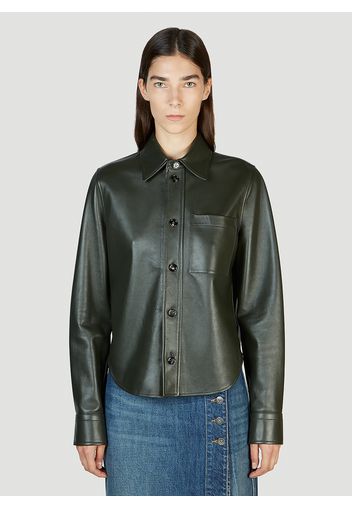 Classic Leather Shirt - Frau Hemden It - 38