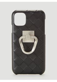 Woven Leather Iphone 11 Case - Frau Tech One Size