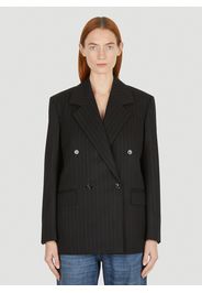 Double-breasted Pinstripe Blazer - Frau Blazers It - 38