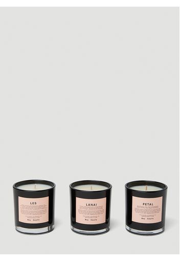 Les, Petal And Lanai Votive Candle Set -  Candles&scents One Size