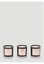 Cedar Stack, Hinoki Fantome And St. Al Votive Candle Set -  Candles&scents One Size