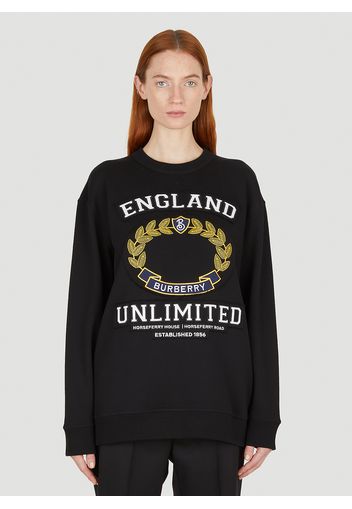 College Graphic Sweatshirt - Frau Sportbekleidung L