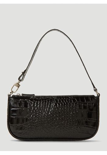 Rachel Crocodile Embossed Shoulder Bag - Frau Schultertaschen One Size