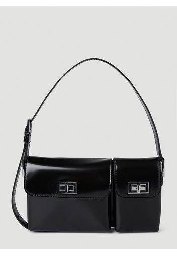 Billy Patent Shoulder Bag - Frau Schultertaschen One Size