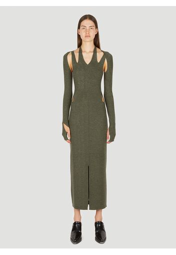 Plaited Dress - Frau Kleider L