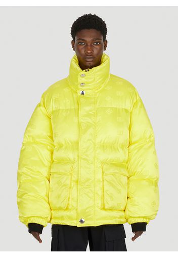 Jacquard Logo Puffer Jacket - Mann Jacken M