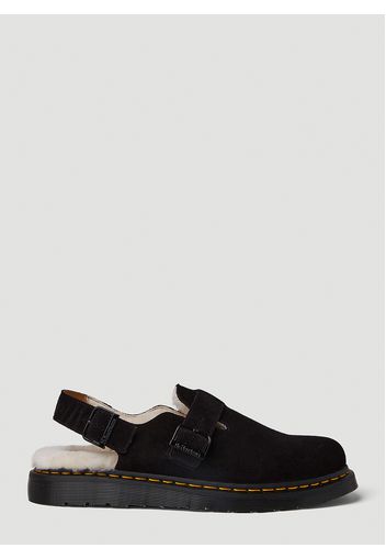 Jorge Shearling Buckle Mules -  Slipper Uk - 11