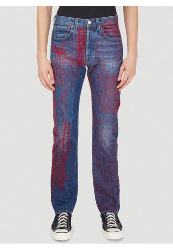 Drop 6 Web Stitch Jeans -  Jeans 30