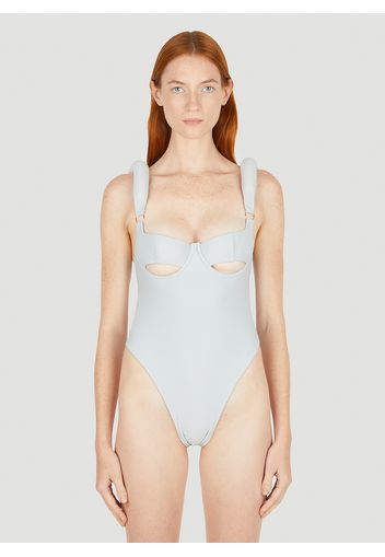 Cut Out Swimsuit - Frau Bademode 16b