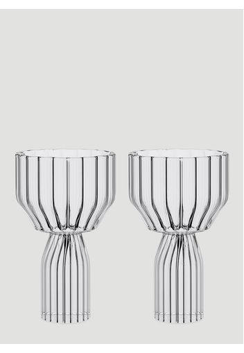 Set Of Two Margot Water Goblets -  Glassware One Size