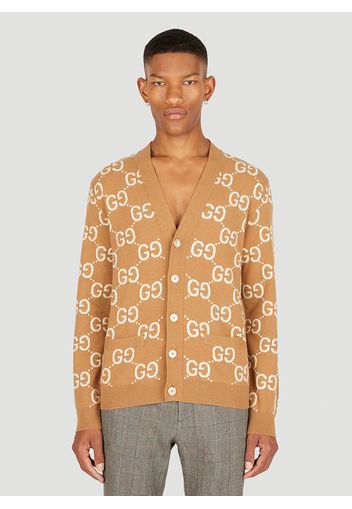 Gg Jacquard Cardigan - Mann Strick S