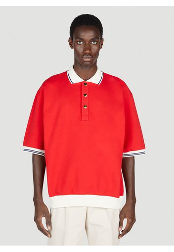 Logo Print Polo Shirt - Mann T-shirts M