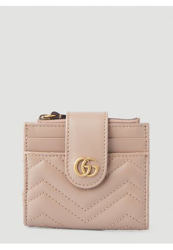 Gg Marmont Quilted Mini Card Holder - Frau Geldbörsen&kartenhalter One Size