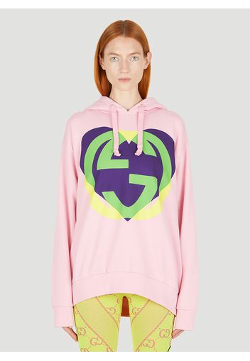 Love Parade Interlocking G Hooded Sweatshirt - Frau Sportbekleidung S