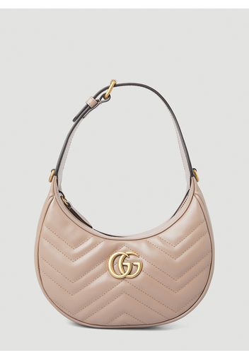 Gg Marmont Half-moon Mini Shoulder Bag - Frau Schultertaschen One Size