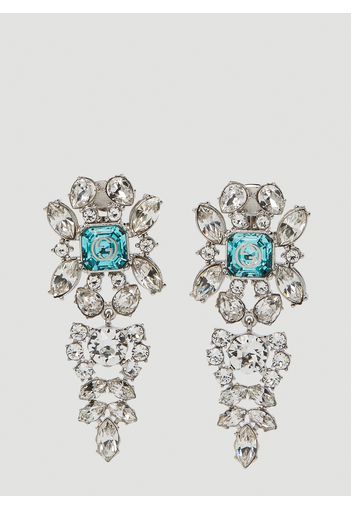 Interlocking G Crystal Earrings - Frau Schmuck One Size