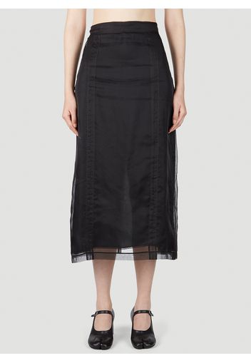 Organza Midi Skirt - Frau Röcke It - 42