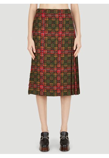 Tartan Pleated Skirt - Frau Röcke It - 38