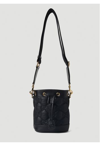 Gg Matelassé Bucket Shoulder Bag - Frau Schultertaschen One Size