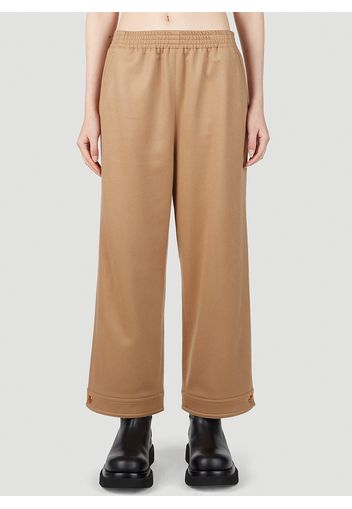 Cropped Camel Pants - Frau Hosen It - 40