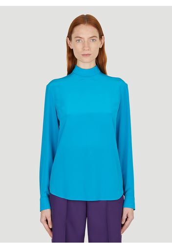 Crêpe De Chine Blouse - Frau Tops It - 40