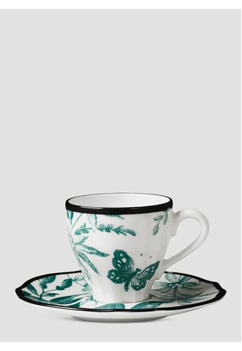 Herbarium Coffee Cup And Saucer Set -  Kitchen One Size