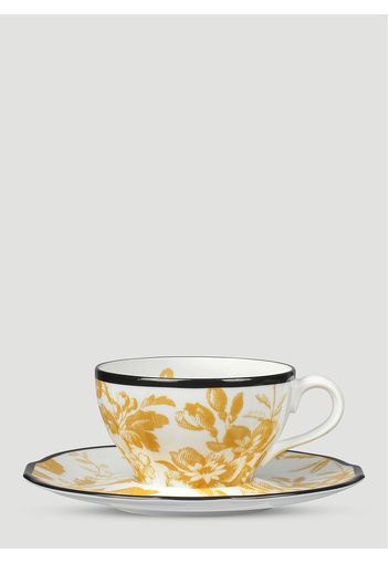 Set Of Two Herbarium Demitasse Cup With Saucer -  Tea&coffee One Size