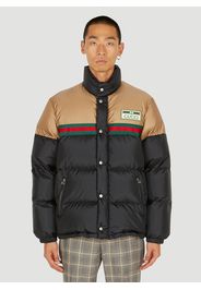 Logo Patch Down Jacket - Mann Jacken It - 50