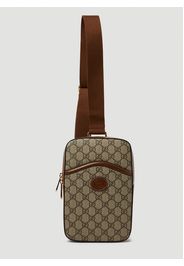 Gg Supreme Sling Crossbody Bag - Mann Crossbody Bags One Size