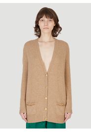 Chain Trim Cardigan - Frau Strick S