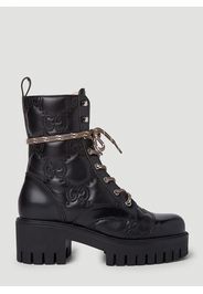 Gg Quilted Ankle Boots - Frau Stiefel Eu - 39