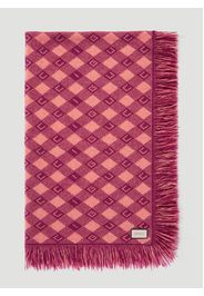 Gg Check Blanket -  Textiles One Size