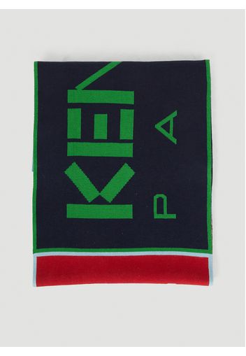 Colour Block Logo Print Scarf - Mann Schals One Size