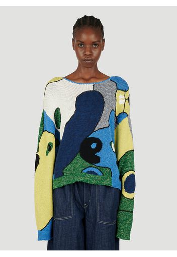 Abstract Sweater - Frau Sportbekleidung Xs