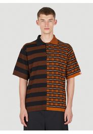 Contrast Panel Polo Shirt - Mann Polo Shirts M