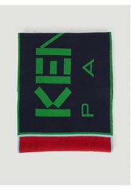 Colour Block Logo Print Scarf - Mann Schals One Size