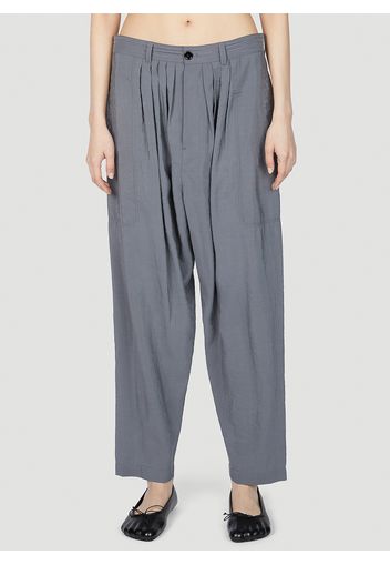 Soft Pleated Pants - Frau Hosen Fr - 38