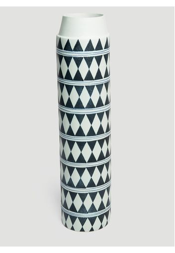 Tribal Diamond Collar Vase -  Vases One Size