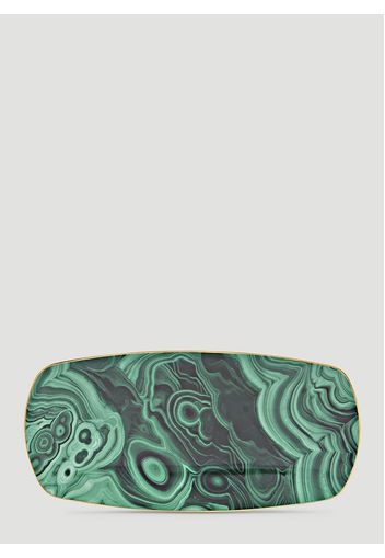 Malachite Small Rectangular Tray -  Kitchen One Size