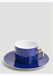 Set Of Two Lapis Teacup And Saucer -  Tea&coffee One Size