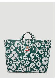 Floral Print Tote Bag - Mann Shopper One Size