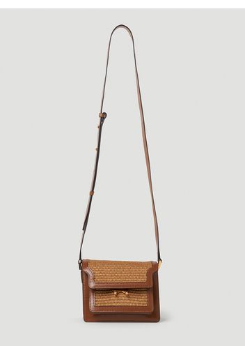 Raffia Trunk Shoulder Bag - Frau Schultertaschen One Size