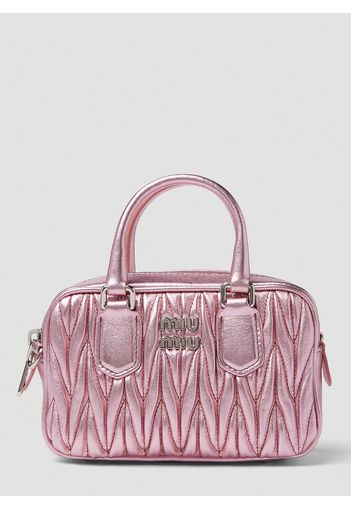 Matelassé Metallic Mini Handbag - Frau Handtaschen One Size