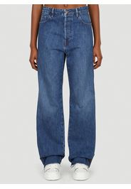 Logo Patch Wide Leg Jeans - Frau Jeans 27