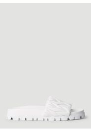 Logo Plaque Flats - Frau Sandalen Eu - 38